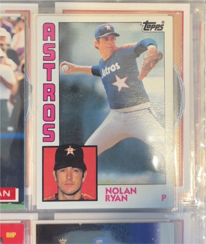 1984 Topps #470 Nolan Ryan — front