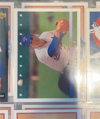 1993 Upper Deck #155 Nolan Ryan — front