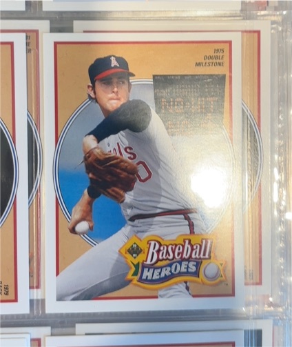 1991 Upper Deck Baseball Heroes #12 Nolan Ryan — front