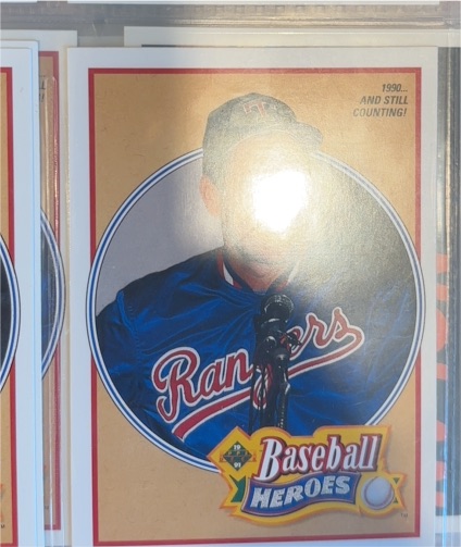 1991 Upper Deck #17 Nolan Ryan Baseball Heroes: Nolan Ryan — front