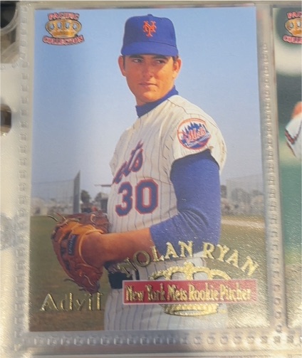 1996 Pacific #1 Nolan Ryan New York Mets Rookie Pitcher — front