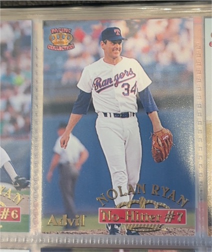 1993 Pacific Collection Nolan Ryan No-Hitter #7 — front