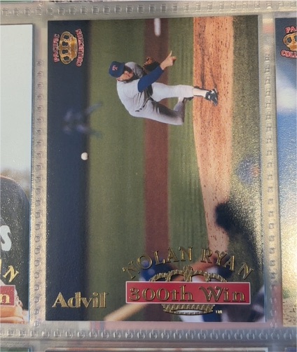 1998 Pacific Nolan Ryan 300th Win — front
