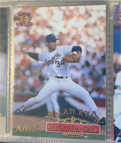 1996 Pacific Advil #26 Nolan Ryan — front