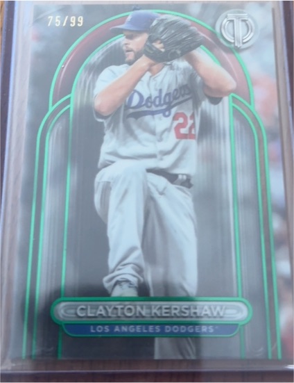 2024 Topps Tribute #61 Clayton Kershaw — front