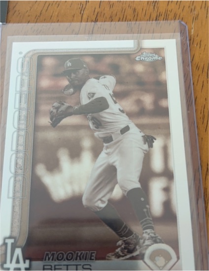 2022 Topps Chrome Sepia Refractor #BC-1 Mookie Betts — front