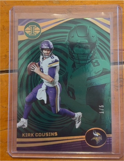 2023 Panini Illusions #1 Kirk Cousins — front