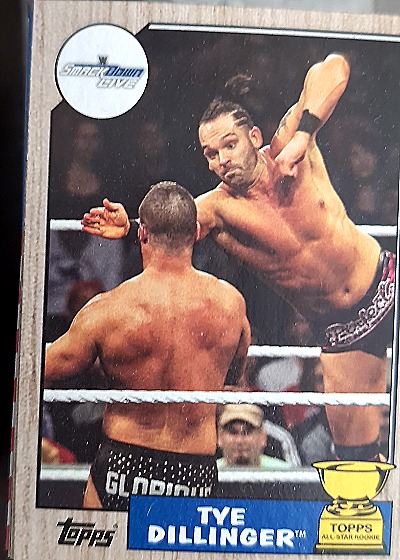 2017 Topps Heritage WWE Roster Updates #R-5 Tye Dillinger — front