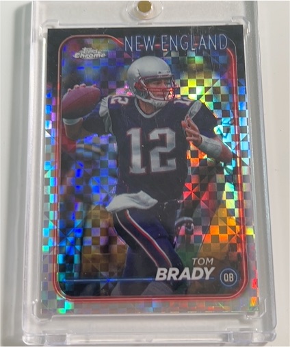 2024 Topps Chrome #120 Tom Brady — front