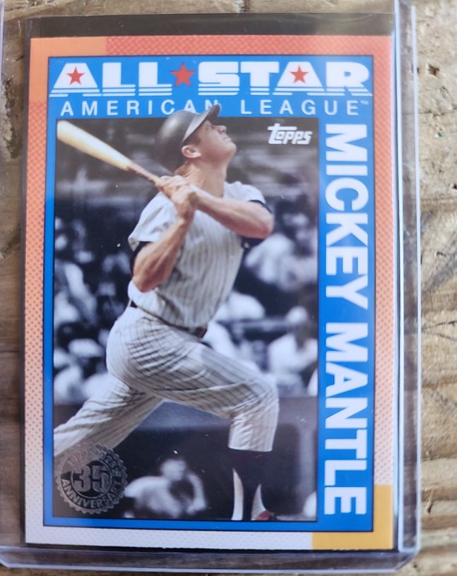 2025 Topps Series 2 #90AS-43 Mickey Mantle 1990 Topps All-Star — front