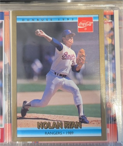 1992 Donruss Coca-Cola #23 Nolan Ryan — front