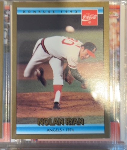 1992 Donruss Coca-Cola #8 Nolan Ryan — front