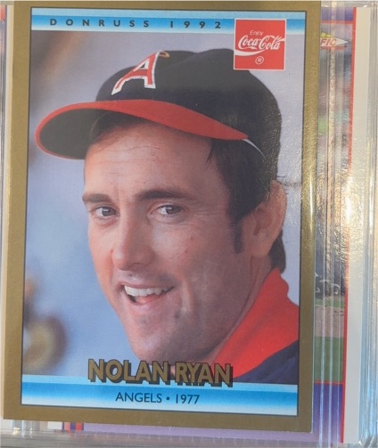 1992 Donruss Coca-Cola #11 Nolan Ryan California Angels — front