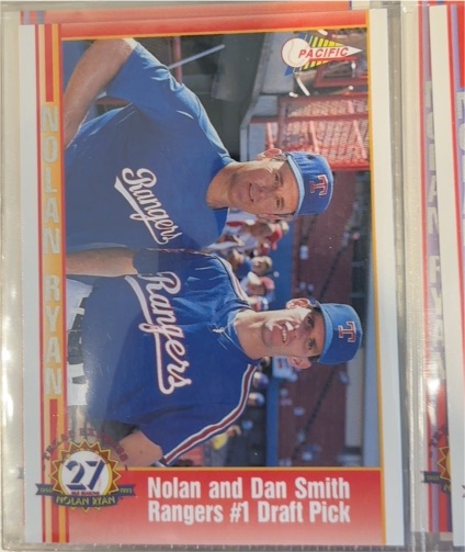 1991 Pacific #61 Nolan Ryan Texas Express — front
