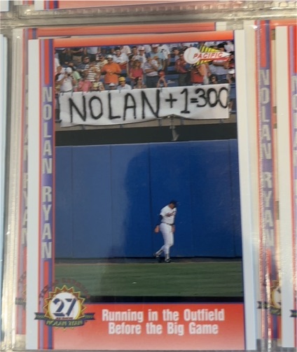 1991 Pacific Nolan Ryan Texas Express I #83 Nolan Ryan Texas Rangers — front