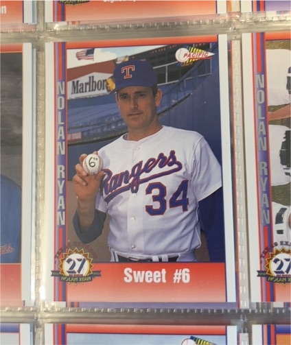1991 Pacific #64 Nolan Ryan Sweet #6 — front