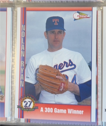 1991 Pacific Nolan Ryan Texas Express #69 — front