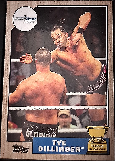2017 Topps Heritage WWE Roster Updates #R-5 Tye Dillinger — front