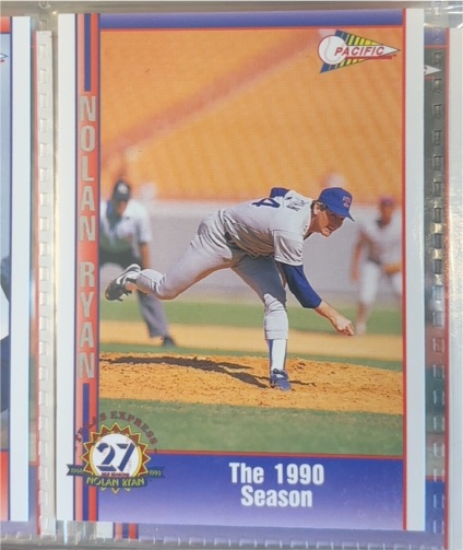 1991 Pacific Nolan Ryan #74 Nolan Ryan The 1990 Season — front