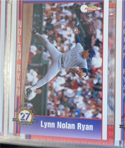 1991 Pacific #110 Lynn Nolan Ryan — front