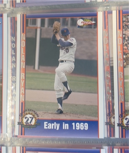 1991 Pacific #74 Nolan Ryan Early in 1969 — front
