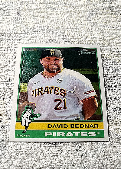 2025 Topps Heritage #401 David Bednar — front