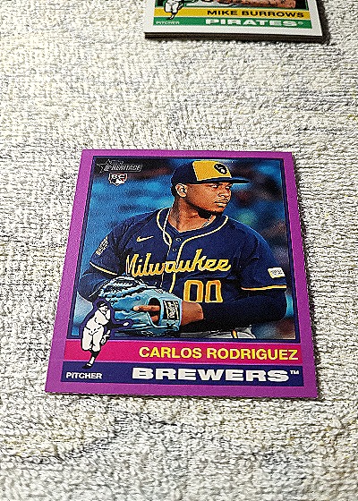 2025 Topps Heritage #452 Carlos Rodriguez — front