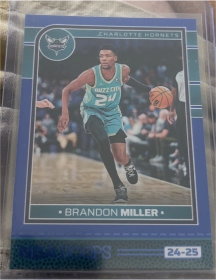 2024-25 Panini NBA Hoops #224 Brandon Miller — front
