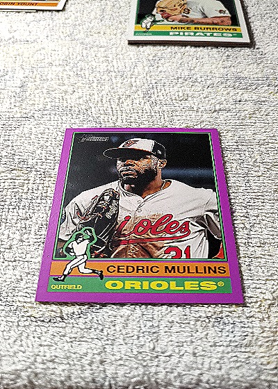 2025 Topps Heritage #166 Cedric Mullins — front