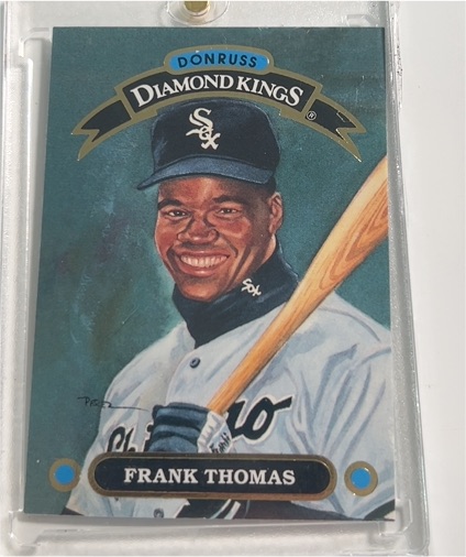 1991 Donruss Diamond Kings #DK-8 Frank Thomas — front
