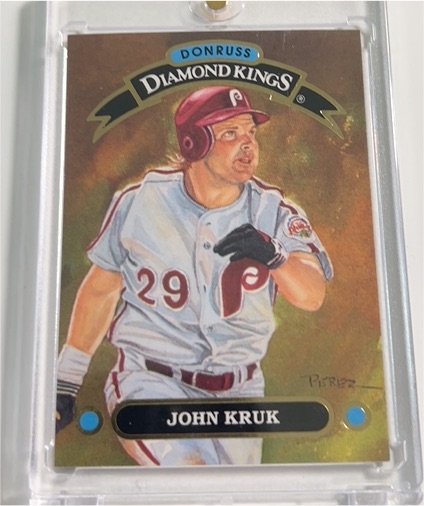 1991 Donruss Diamond Kings #DK-12 John Kruk — front