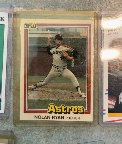 1981 Donruss #260 Nolan Ryan — front
