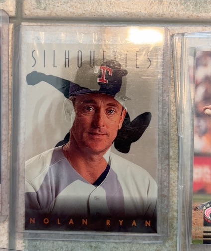 1993 Leaf Studio Silhouettes #10 Nolan Ryan — front