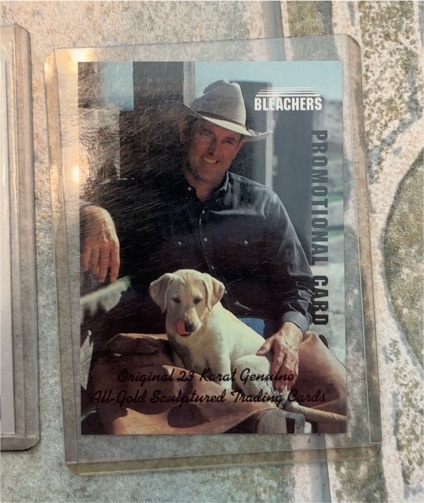 1993 Bleachers #NNO Nolan Ryan Yellow Lab Puppy — front
