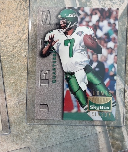 1995 SkyBox Premium #93 Boomer Esiason — front