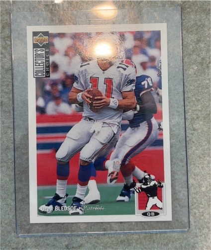 1994 Upper Deck Collector's Choice #123 Drew Bledsoe — front