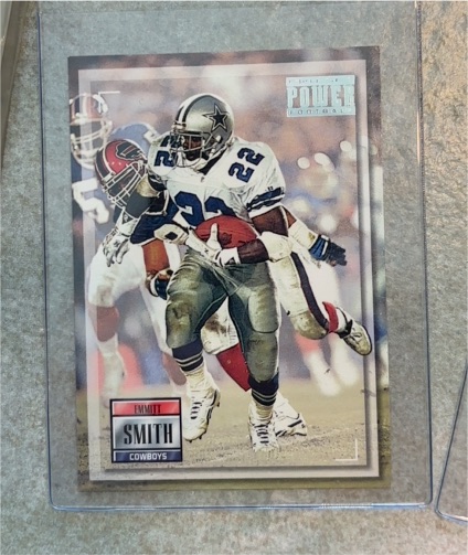 1993 Pro Set Power #100 Emmitt Smith — front
