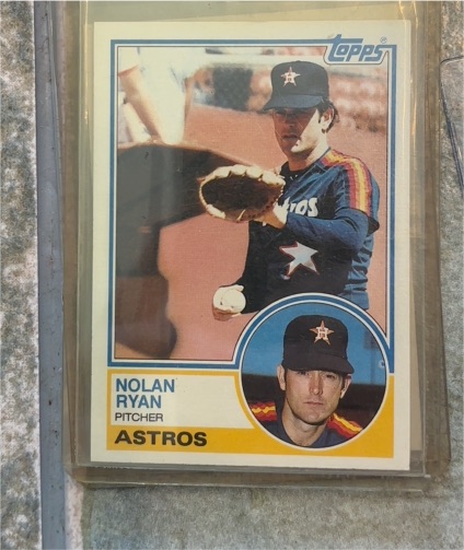 1983 Topps #360 Nolan Ryan — front