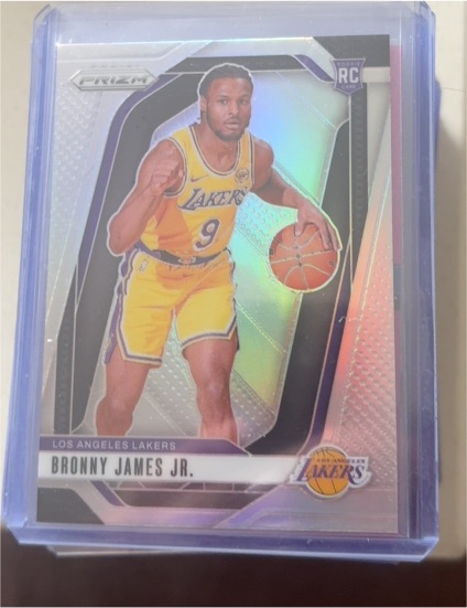 2024-25 Panini Prizm #243 Bronny James Jr. — front