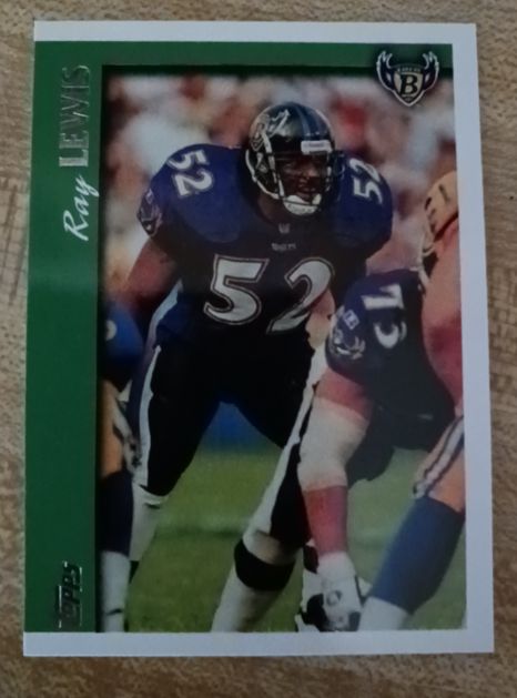 1997 Topps #239 Ray Lewis Baltimore Ravens — front