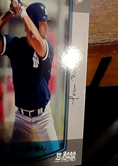 2000 Bowman #268 Juan Rivera — front