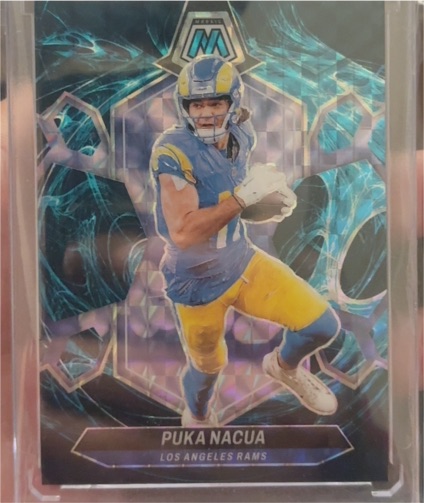2024 Panini Mosaic #130 Puka Nacua — front