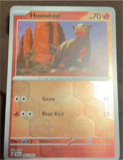 2024 Pokémon Scarlet & Violet Shrouded Fable #007 Houndour — front
