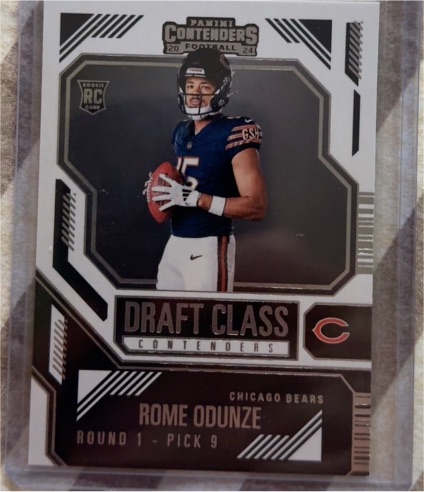 2024 Panini Contenders #13 Rome Odunze — front