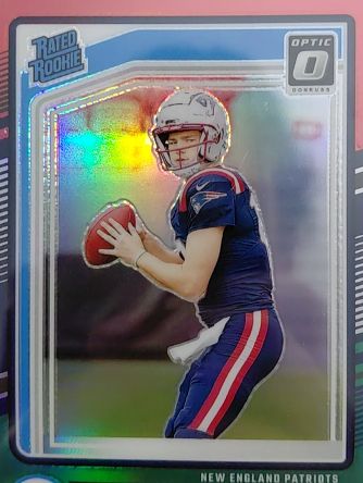 2024 Donruss Optic #379 Drake Maye Rated Rookie — front