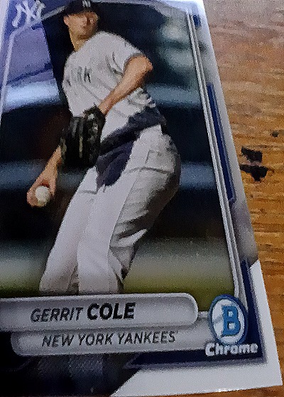 2024 Bowman Chrome Gerrit Cole — front