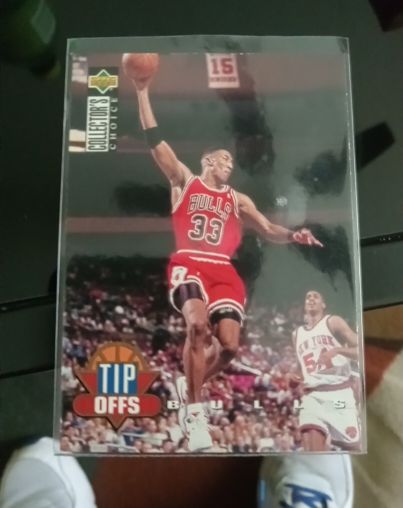 1994-95 Upper Deck Collector's Choice Tip Offs #169 Scottie Pippen — front