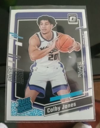 2023-24 Panini Donruss Optic #246 Colby Jones — front