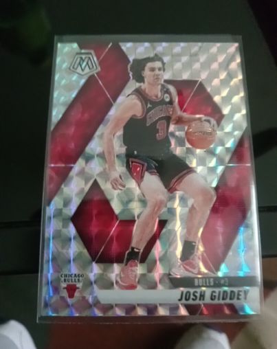 2023-24 Panini Mosaic #43 Josh Giddey — front