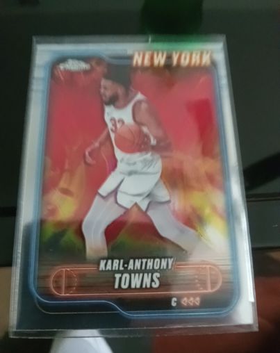 2024-25 Topps Chrome #52 Karl-Anthony Towns — front